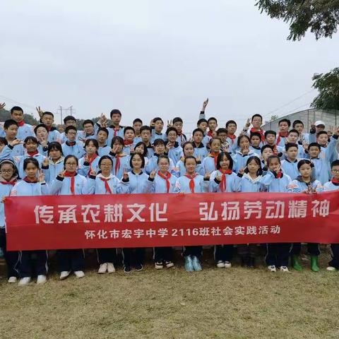 宏宇中学2116班社会实践活动
