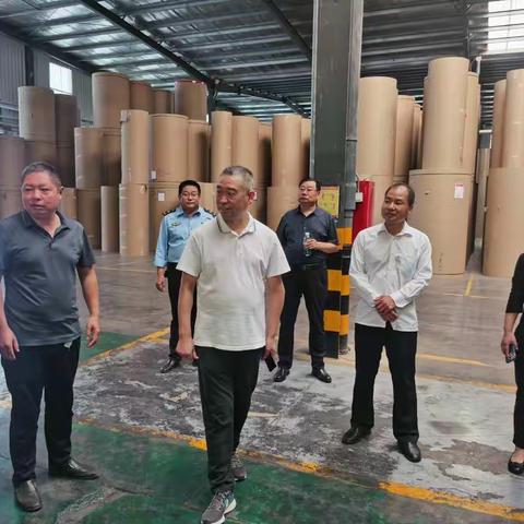 区领导颜学燕带队视察稳经济一揽子政策落实情况