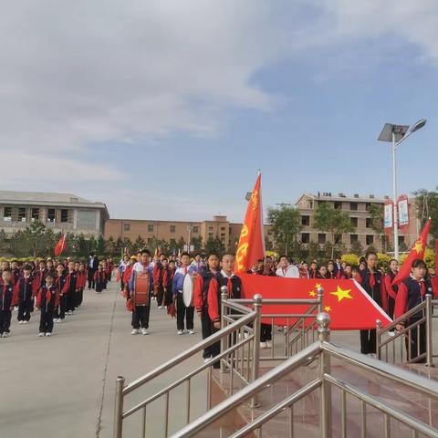 解庄中心小学“喜迎二十大，争做好队员”六一活动