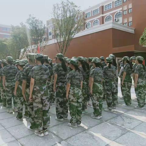 我的军训，我的连