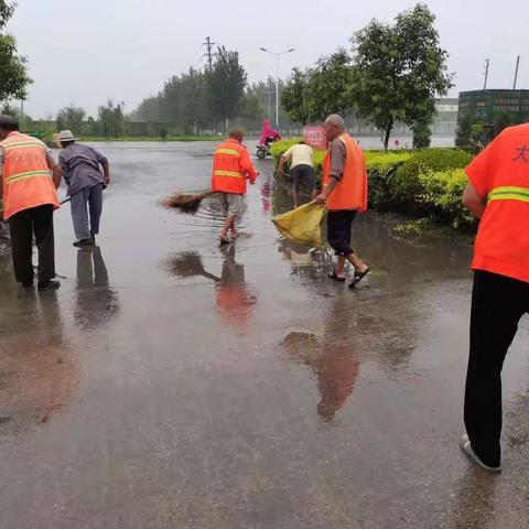 大名县交通运输局积极做好干线公路雨后保畅工作