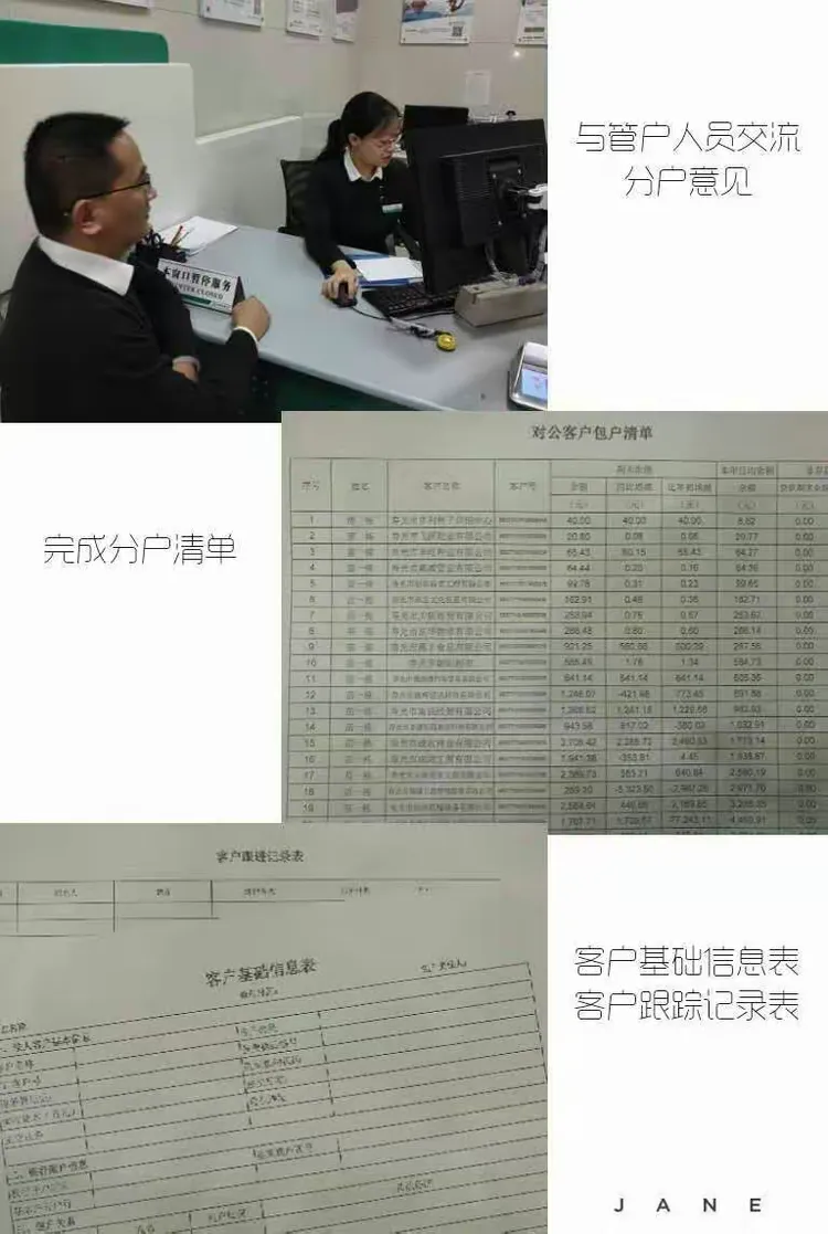 中国农业银行寿光市支行营业部对公标准化导入第二周项目动态