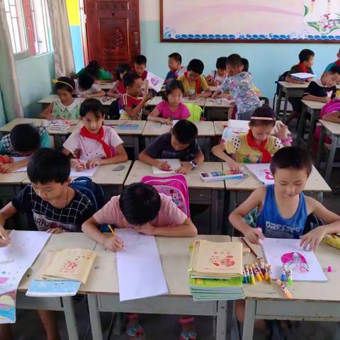 1５１班天真可爱的孩子！画画让他们快乐！学习是成长过程的重要一环，让艺术“戏曲中的脸谱”根植在孩子的心田！