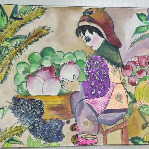 2.1班“手绘魅力家乡”作品展示