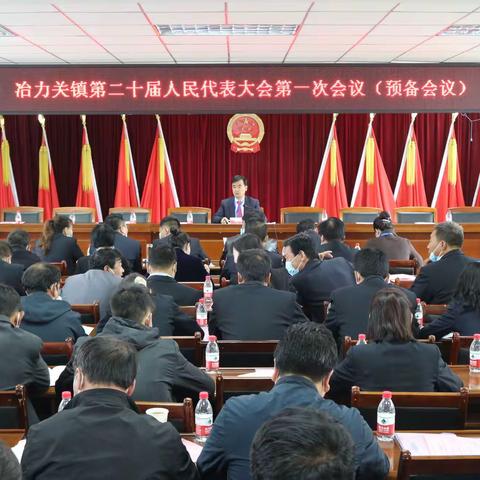 冶力关镇第二十届人民代表大会第一次会议顺利召开