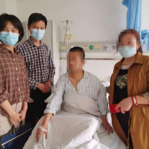 长安区司法局走访慰问患病社区矫正对象