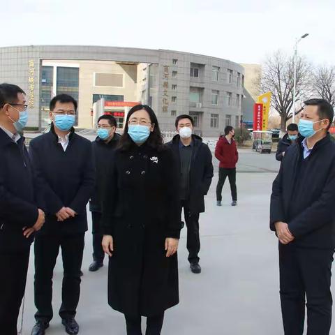 市委统战部、市委组织部领导来许商街道调研指导疫情防控工作