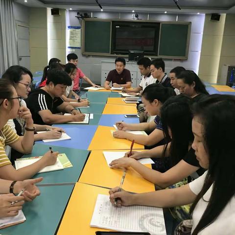 一年级组会议——养成教育，我们在路上！