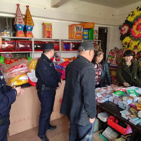 清明时节雨纷纷 防火宣传永不断