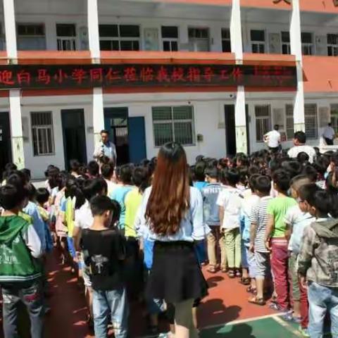 对口协作 共谋发展 ——白马小学、陶湾镇中心小学结对活动掠影