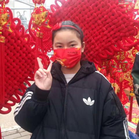 濮阳市油田第二小学五七班刘艺琳 喜迎新春过大年