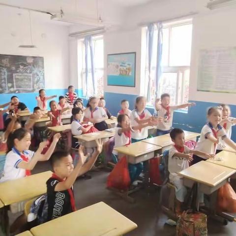 快乐生活会之暑假启动篇-蟠桃小学三一中队