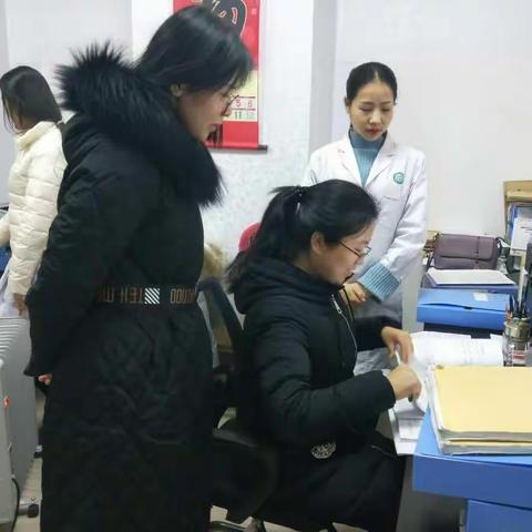 新城区疾病预防控制中心开展辖区各社区卫生服务机构四季度慢性病管理工作考核