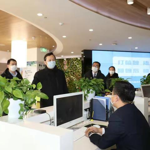 海淀区委副书记、区长曾劲检查中关村东升国际科学园复工复产与疫情防控工作情况