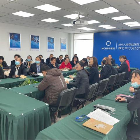 潍坊中支收展部5月启动会议