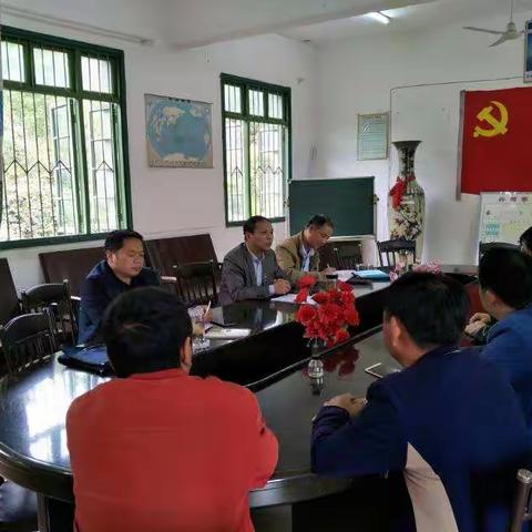 教育体育局姚贤胜副局长到兴田学校开展安全稳定工作督查