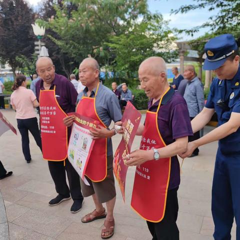 千阳县消防救援大队隆重举行“牢记宗旨使命，争当蓝焰先锋”庆祝建党101周年主题系列活动