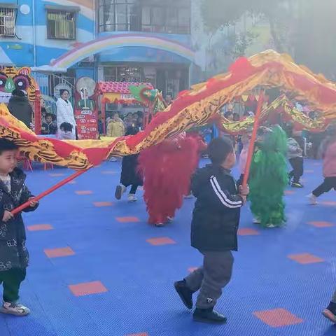 🧸泌阳县幼儿园🌈大八班，🎈迎新年活动🧧