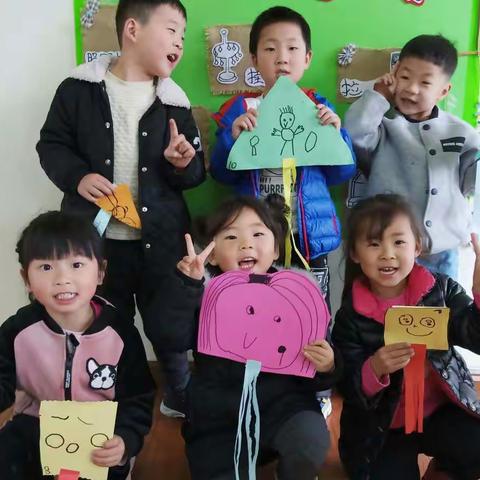 手绘风筝，快乐放飞——记大慈岩中心幼儿园中段清明节活动
