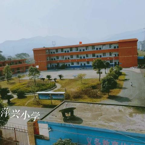 萍兴小学凝❤聚力迎国检 翻天覆地美校园