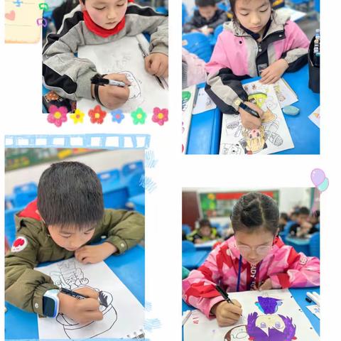 桂花树二小2022年春季动漫班风采