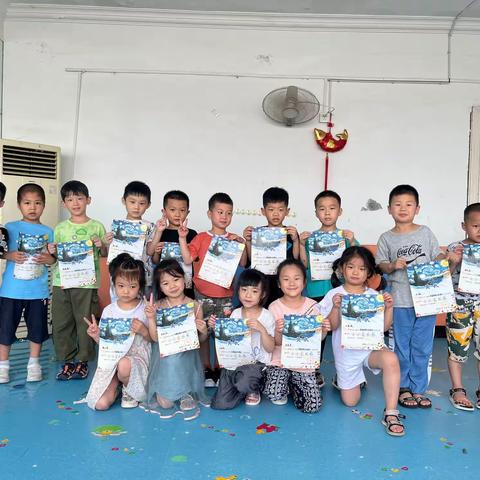 天才启智幼儿园春季美术班大大班风采