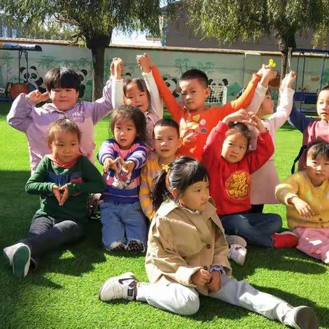 小孤山镇中心小学校幼儿园大一班的快乐时光！