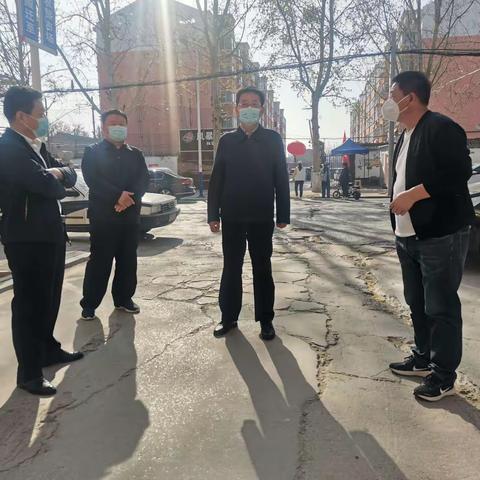 区领导张建军到君悦华庭集中隔离观察点安排部署疫情防控工作
