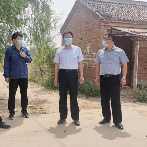 区领导张建军督导中节能生物制气线路迁改项目相关工作