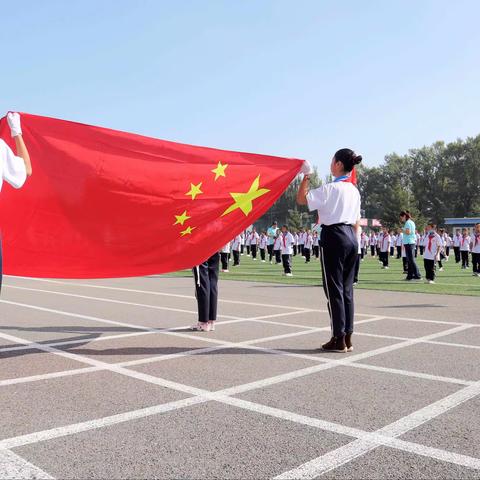 ［平东路第二小学校］我爱祖国 同唱国歌主题活动