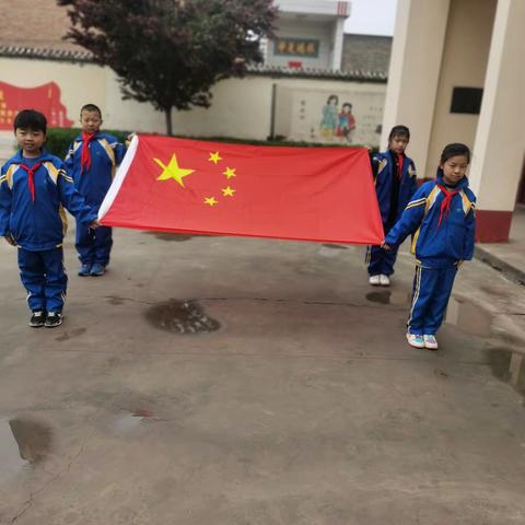 升国旗 感党恩 讲红色故事——北东小学举行升旗仪式