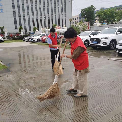 金海湖社区助力全国文明城市建设美好家园活动