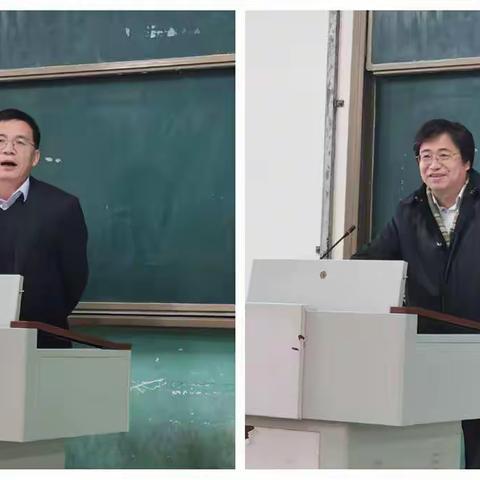 【专家讲座】山东大学外国语学院崔校平教授和曲阜师范大学公共外语教学部王广成教授来我院讲座