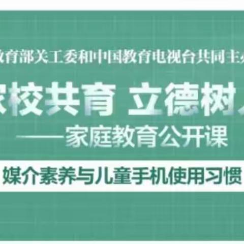 家庭教育公开课——研思5.1班轻舞飞扬小组家长观看感悟