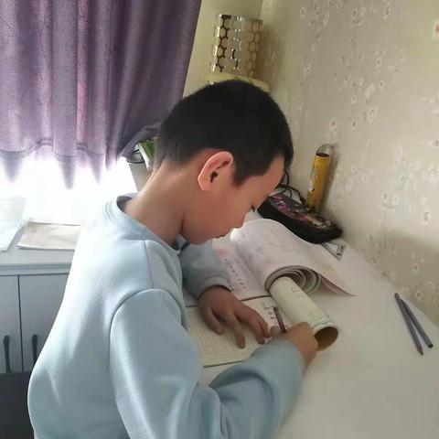 儿子2020年的寒假