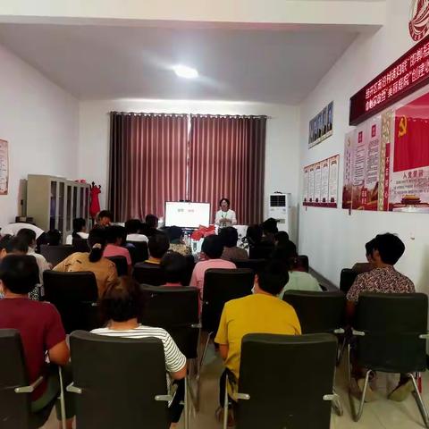 南沿村镇妇联举办美丽庭院创建暨收纳整理培训会