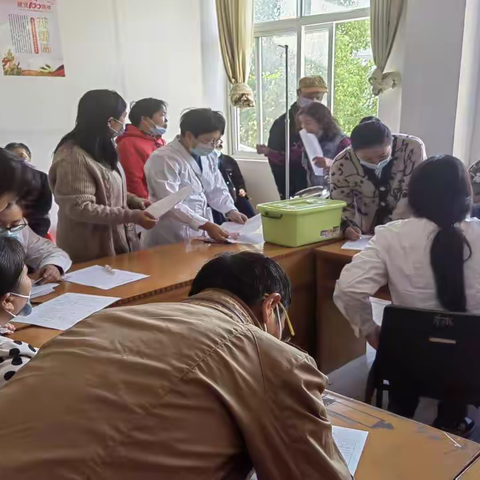 【国安路社区新时代文明实践站】免费体检进社区 情暖居民送健康