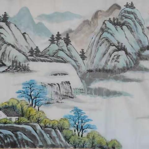 墨语--宣柏均国画山水100幅（八）