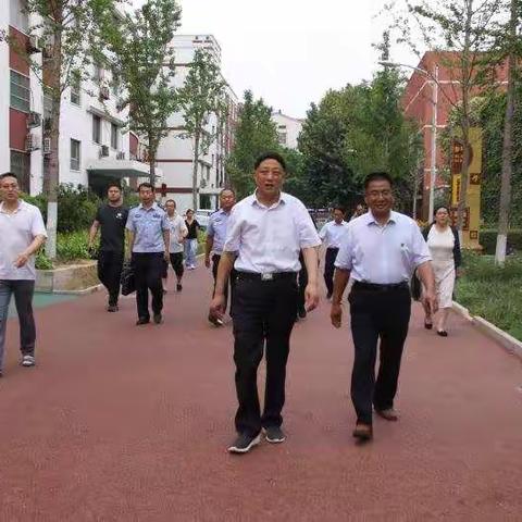 【平安校园】市校园及周边安全建设年和防溺亡治理调研指导组莅临我校调研指导－－淇滨中学