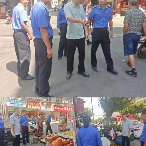 沙河镇综合行政执法大队开展工作简报