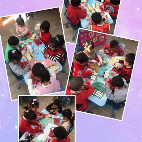 中一班12月25日迎新年活动—小手做不停～