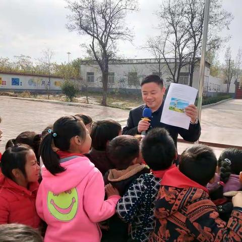 讲好红色故事  传承红色基因 ——杨庄镇中心校党总支书记上思政课