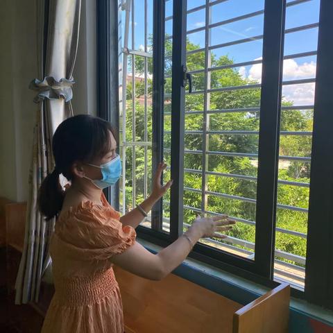 “用心开始，努力前行”—海口市龙桥镇中心幼儿园（文明分园大一班）每日2021年6月16日卫生消毒工作