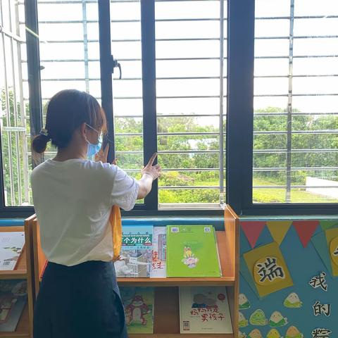 “用心开始，努力前行”—海口市龙桥镇中心幼儿园（文明分园大一班）每日2021年6月18日卫生消毒工作