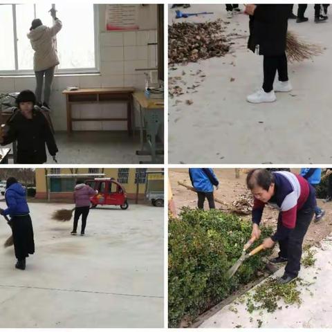 美化校园，我们在行动