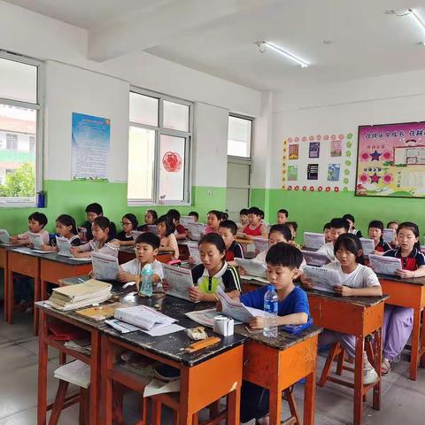 抓好复习 迎接期末一十里铺中心小学期末复习掠影