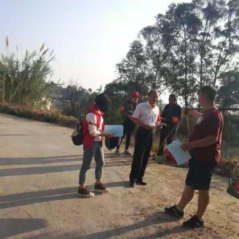 师旗社区新时代文明实践站暨我们的节日“清明节”文明祭祀宣传活动