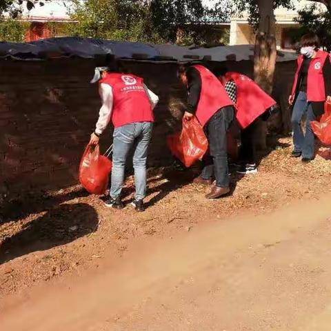 师旗社区文明实践站开展创文志愿服务活动