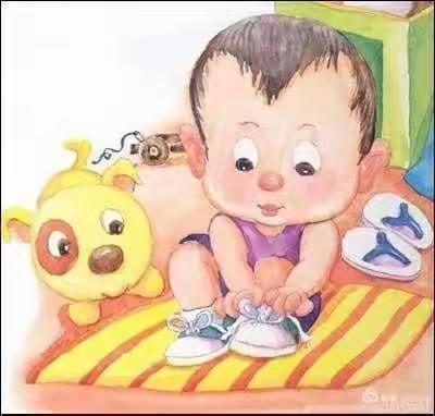 绿小幼儿园大班生活活动——《我会系鞋带》