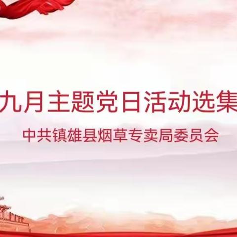 镇雄县局（分公司）2022年9月各党支部主题党日活动选集